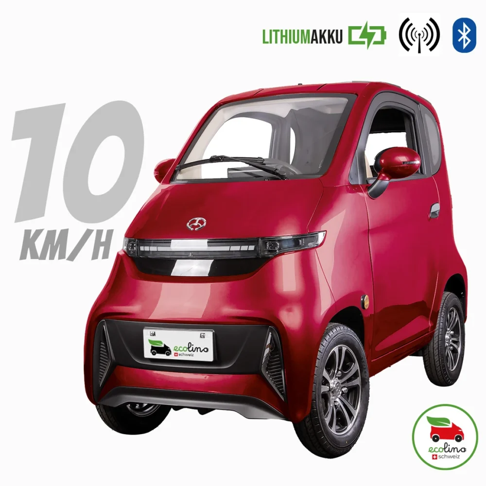 ECOLINO Senioren Elektromobil 10 km/h Lithiumakku ohne Führerschein / Schild – Bild 2