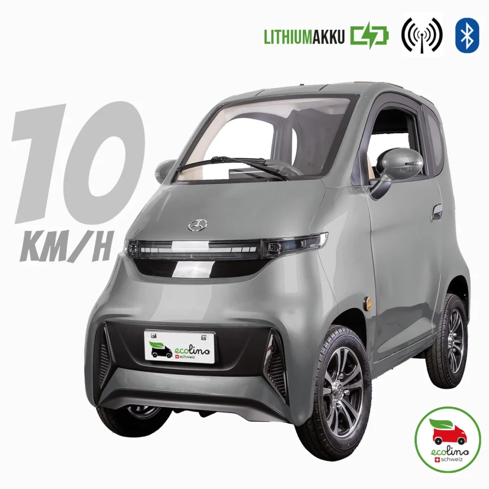 ECOLINO Senioren Elektromobil 10 km/h Lithiumakku ohne Führerschein / Schild – Bild 4