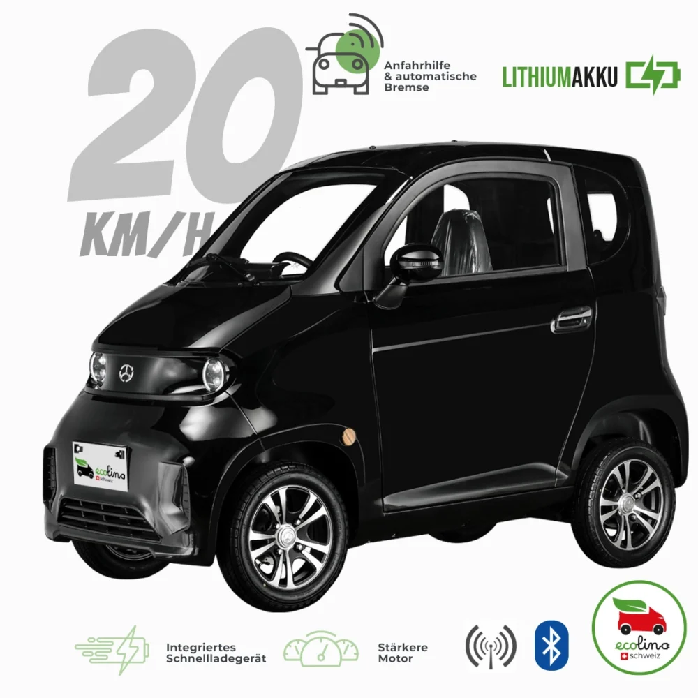 ECOLINO i2 Senioren Elektromobil 20 km/h Lithiumakku ohne Führerschein mit Schild – Bild 4