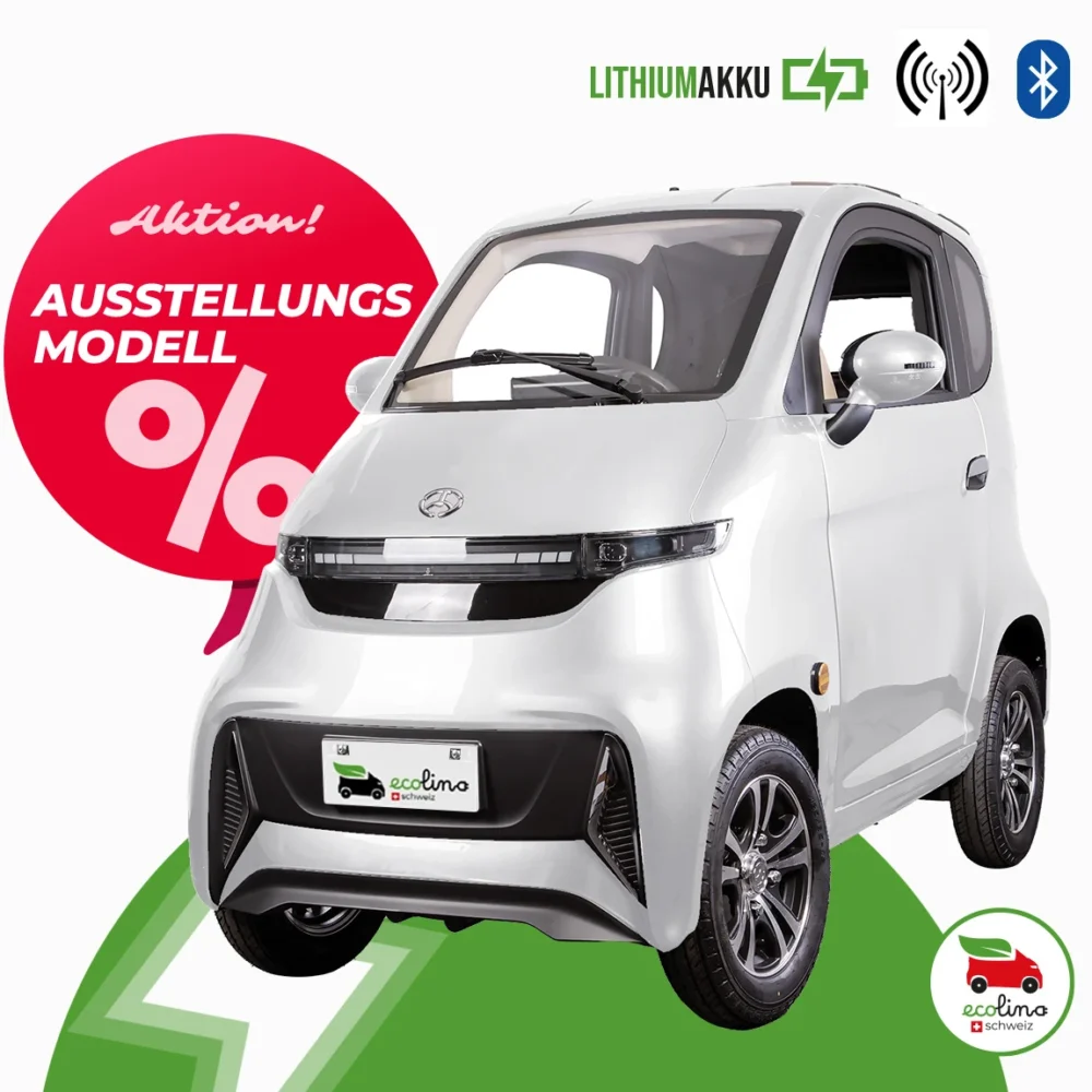 ECOLINO Senioren Elektromobil 20 km/h Lithiumakku Weiss AKTION!