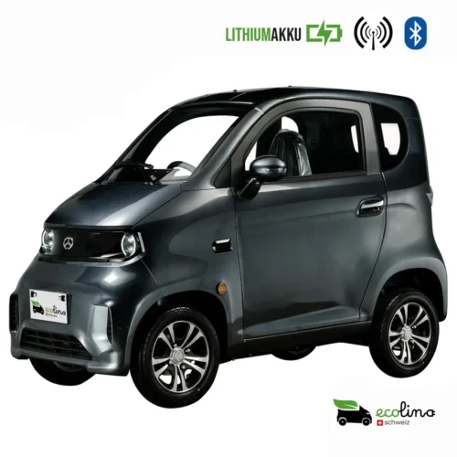 ECOLINO i2 Senioren Elektromobil 45 km/h Lithiumakku mit Führerschein mit Schild