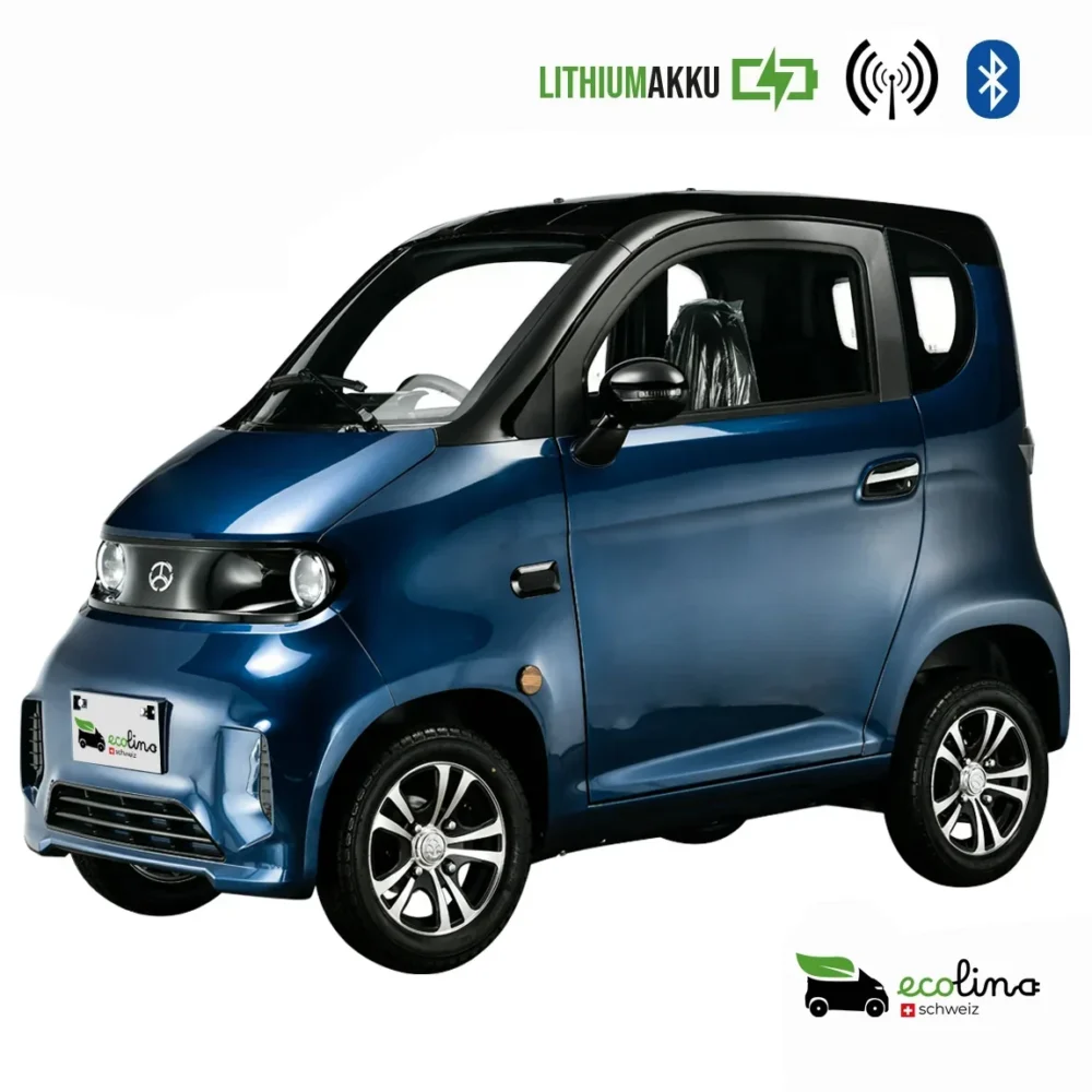 ECOLINO i2 Senioren Elektromobil 45 km/h Lithiumakku mit Führerschein mit Schild - Image 3