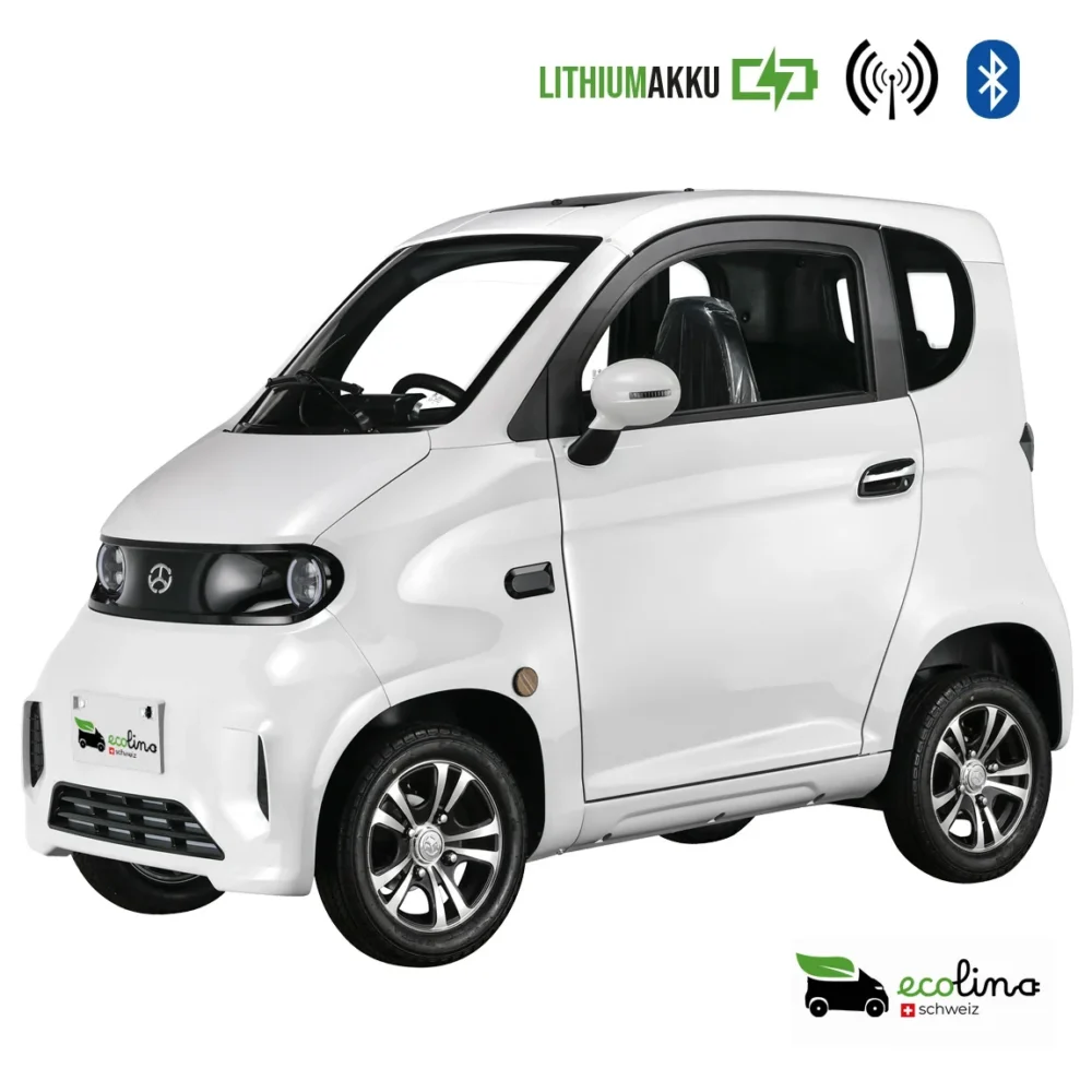 ECOLINO i2 Senioren Elektromobil 45 km/h Lithiumakku mit Führerschein mit Schild - Image 5