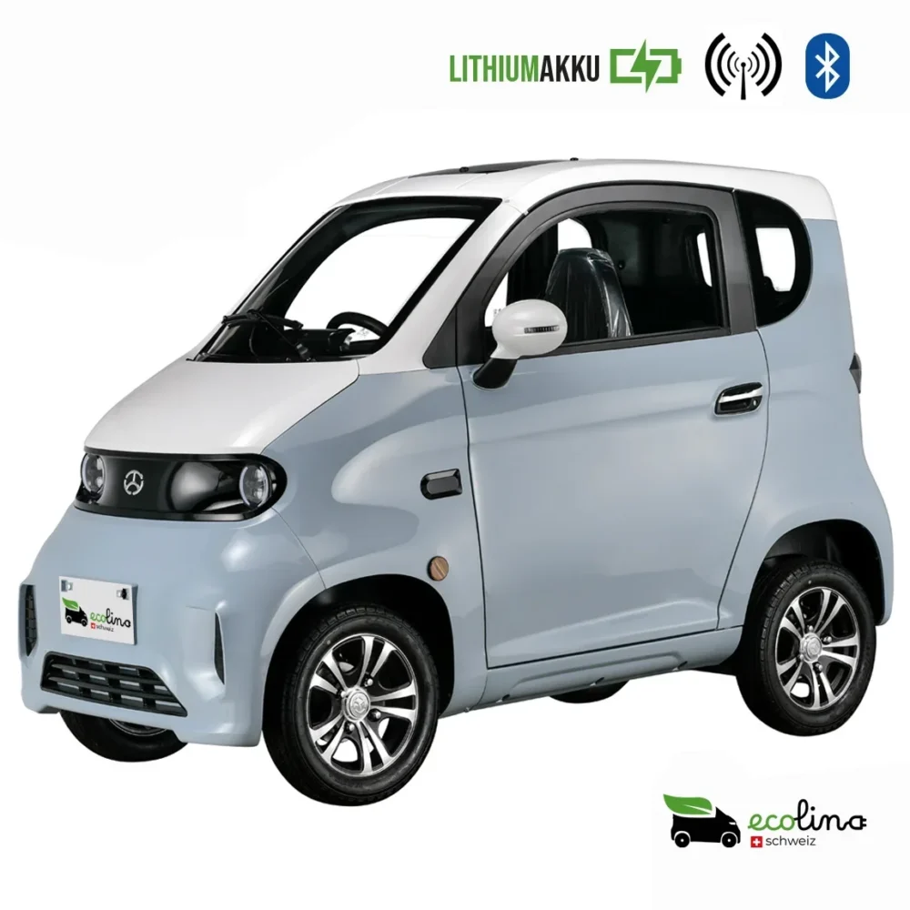 ECOLINO i2 Senioren Elektromobil 45 km/h Lithiumakku mit Führerschein mit Schild - Image 2