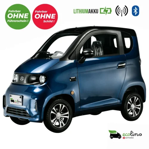 ECOLINO i2 Senioren Elektromobil 10 km/h Lithiumakku ohne Führerschein / Schild