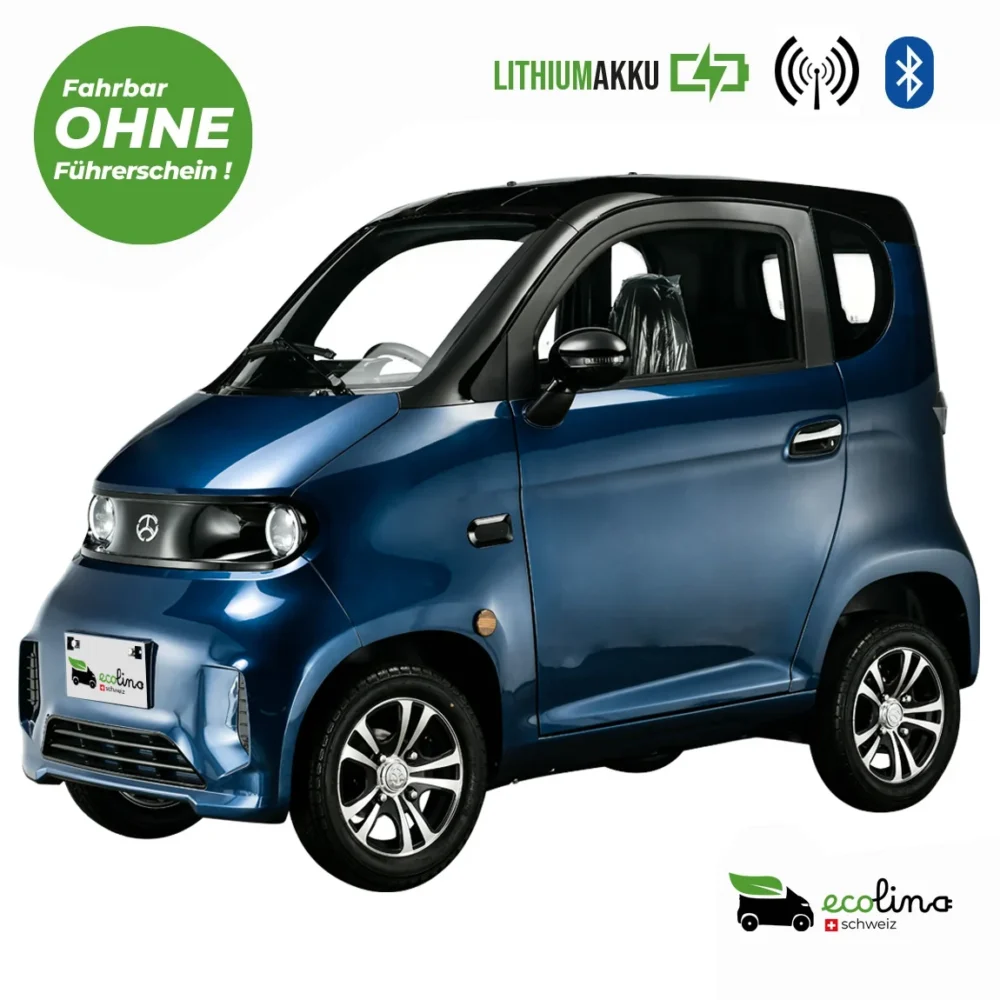 ECOLINO i2 Senioren Elektromobil 20 km/h Lithiumakku ohne Führerschein mit Schild - Image 4